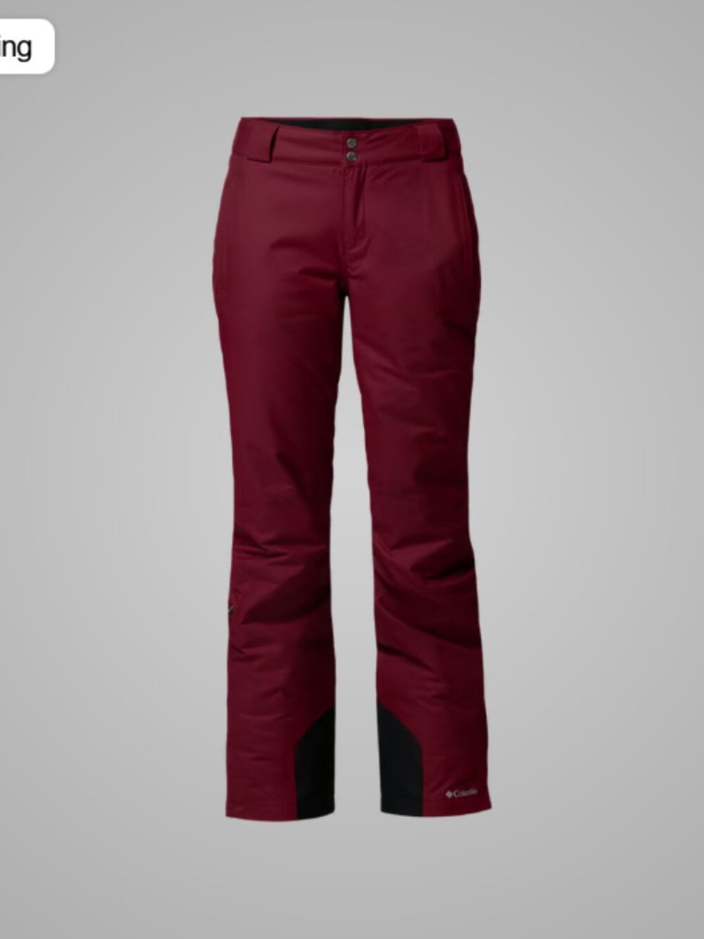 Columbia Women's Bugaboo Ski Pants
